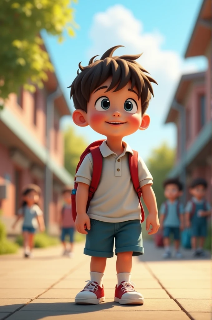 A child at his school
