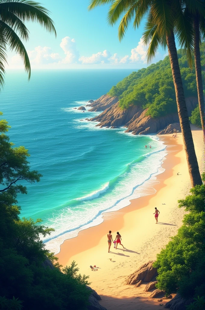 Bombinhas beach
