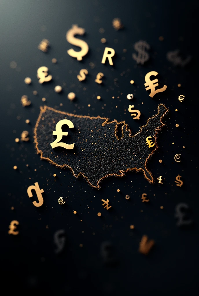 The Wallpaper should have elements such as Famous Currency symbols like USdollar,yen,rupee,British pound and many more. The Wallpaper should be made For dark themeed Mode Setting.