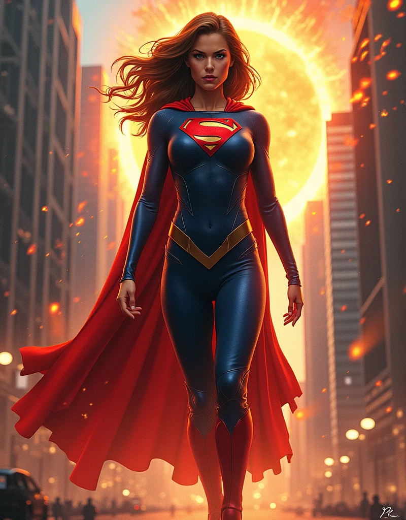 LOIS LANE BECAME SUEPRWOMAN AFTER COMING INTO CONTACT WITH A GIANT GLOWING METEOR