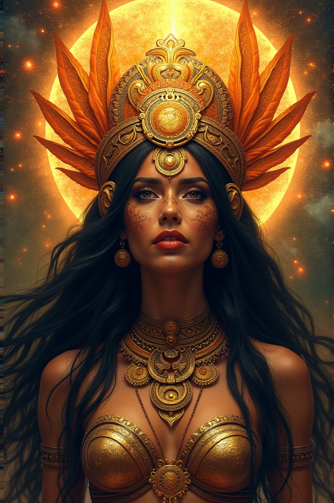 Mayan sun goddess