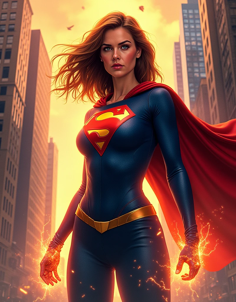 LOIS LANE BECAME SUEPRWOMAN AFTER COMING INTO CONTACT WITH A GIANT GLOWING METEOR