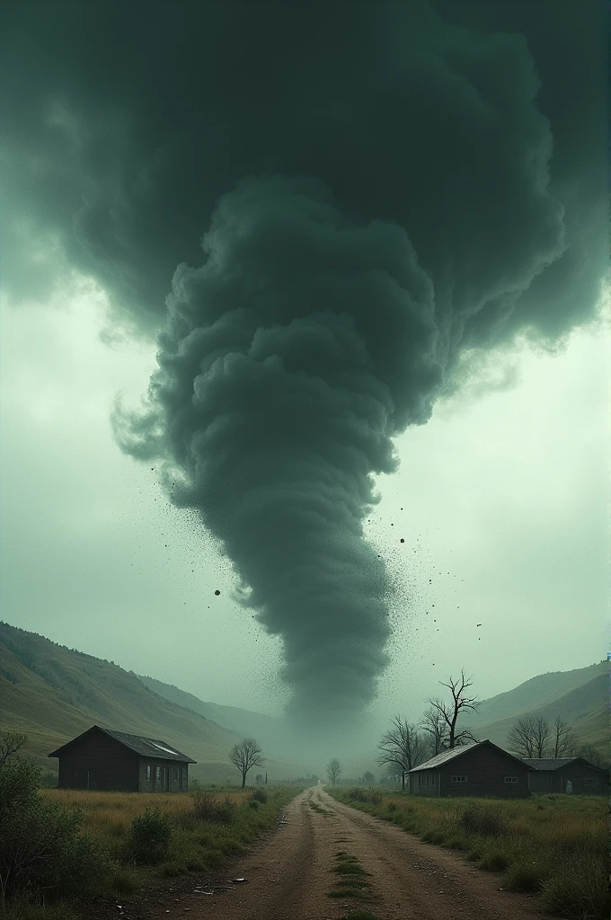 A powerful tornado.