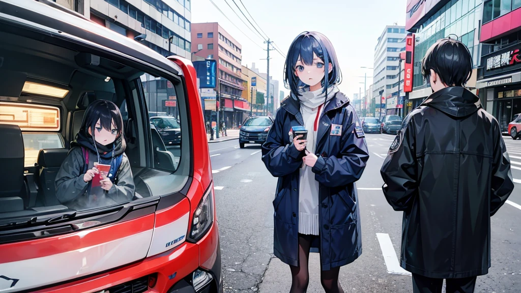 「Impact on society」
Incidents reported in newspapers and on television。People arguing in the street々Appearance。