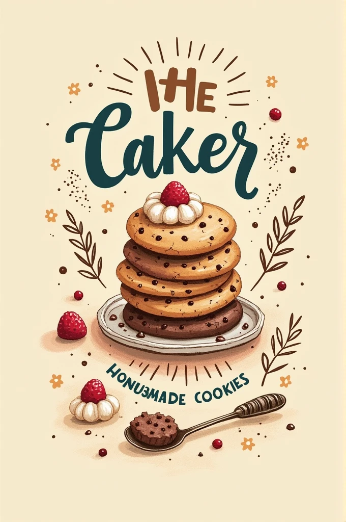 cookies cake label