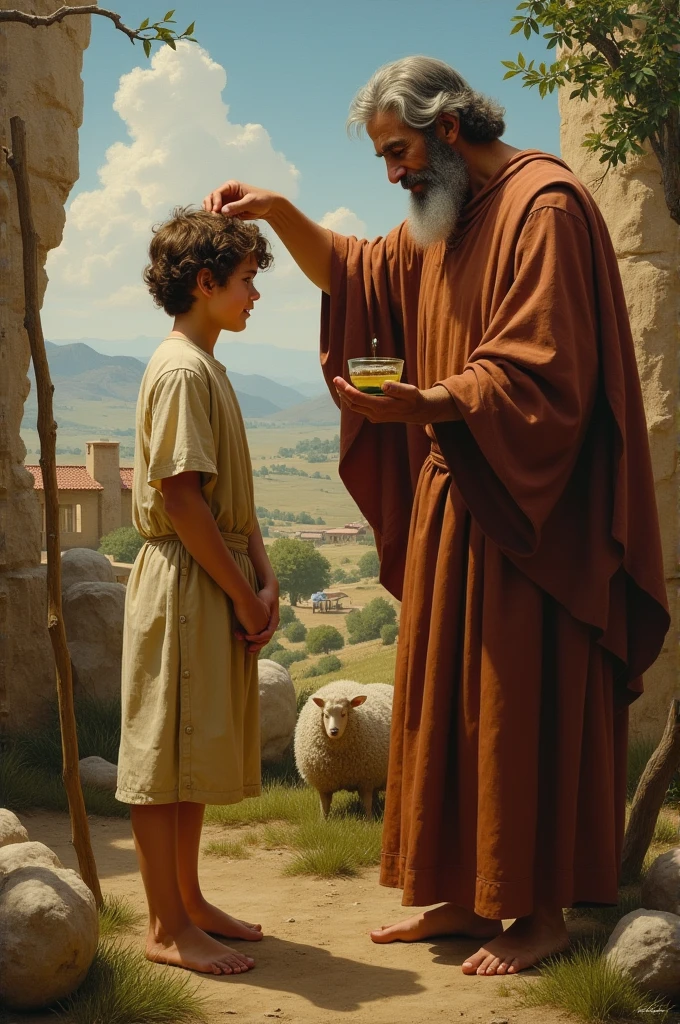 The Anointing of David 