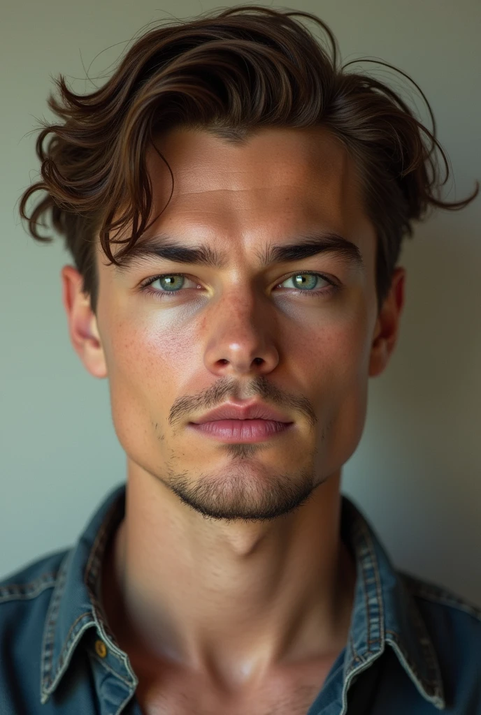 19 year old man with traits similar to Leonardo DiCaprio