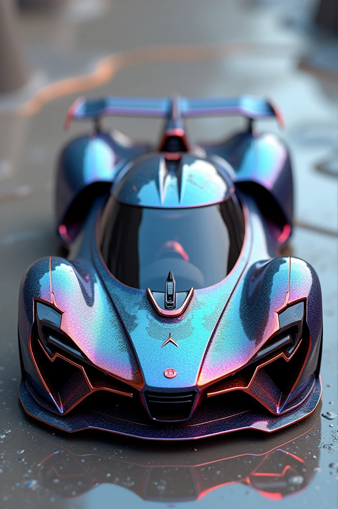 High quality pendant of an alien super car and a with crazy colour