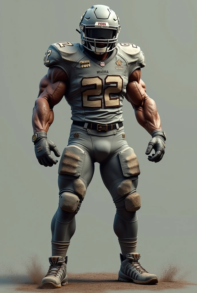 ultra realistic, realistic, 4k, textured skin, football, man
