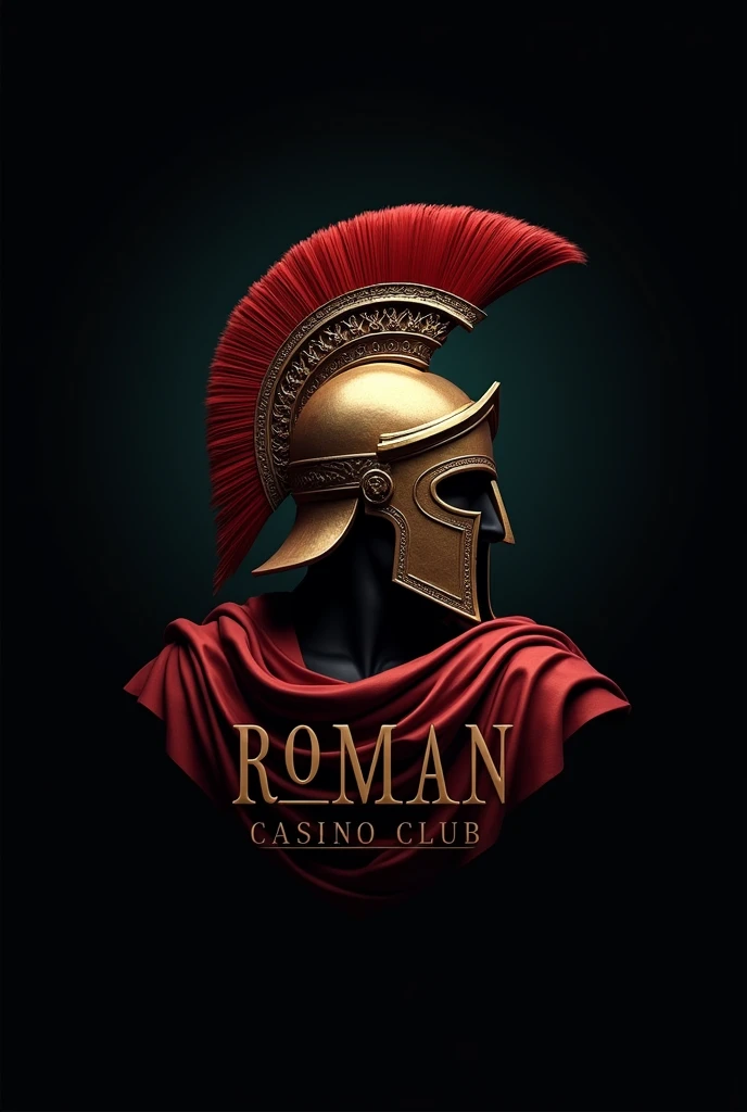 Create a Facebook profile logo "Roman casino club"