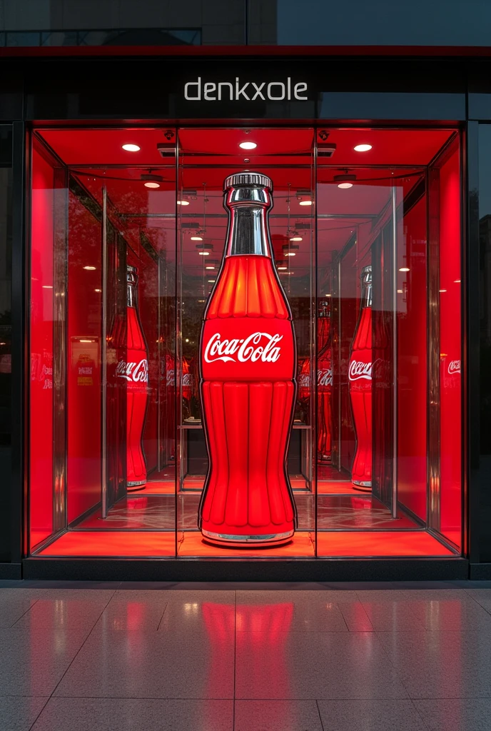 Coca Cola&#39;s striking display window