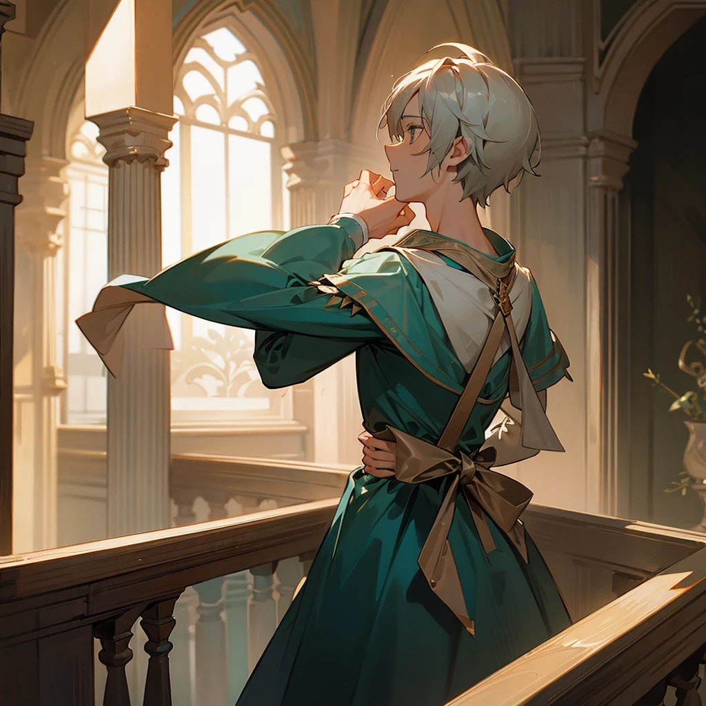 generate image
**Scene 5**
When Romeo learns of Juliet's false death, run to his grave. There he meets Count Paris., who kills. then, Romeo commits suicide by drinking poison to be with his beloved forever.