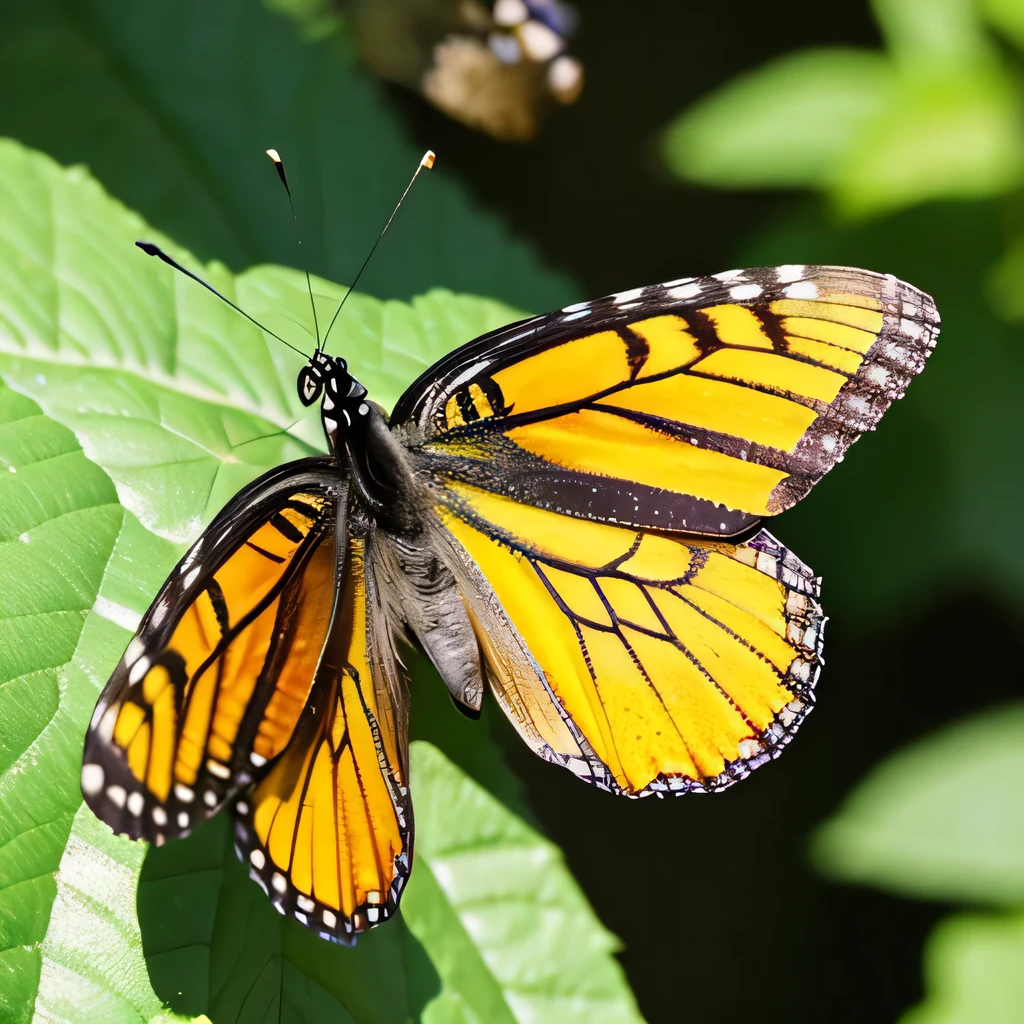 One butterfly, high quality