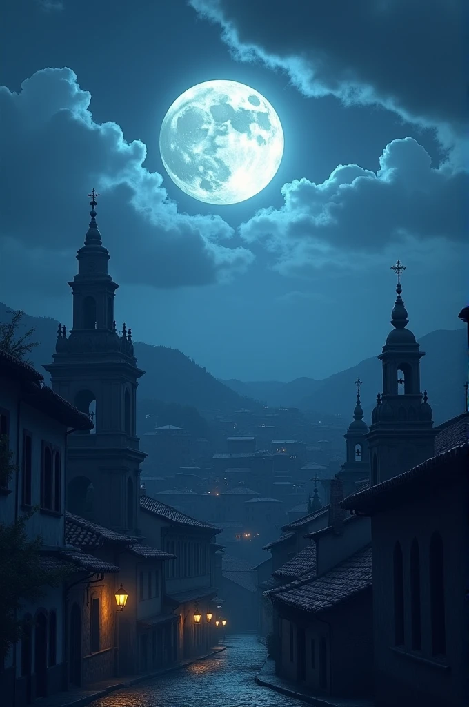 Moon in Leon, Guanajuato