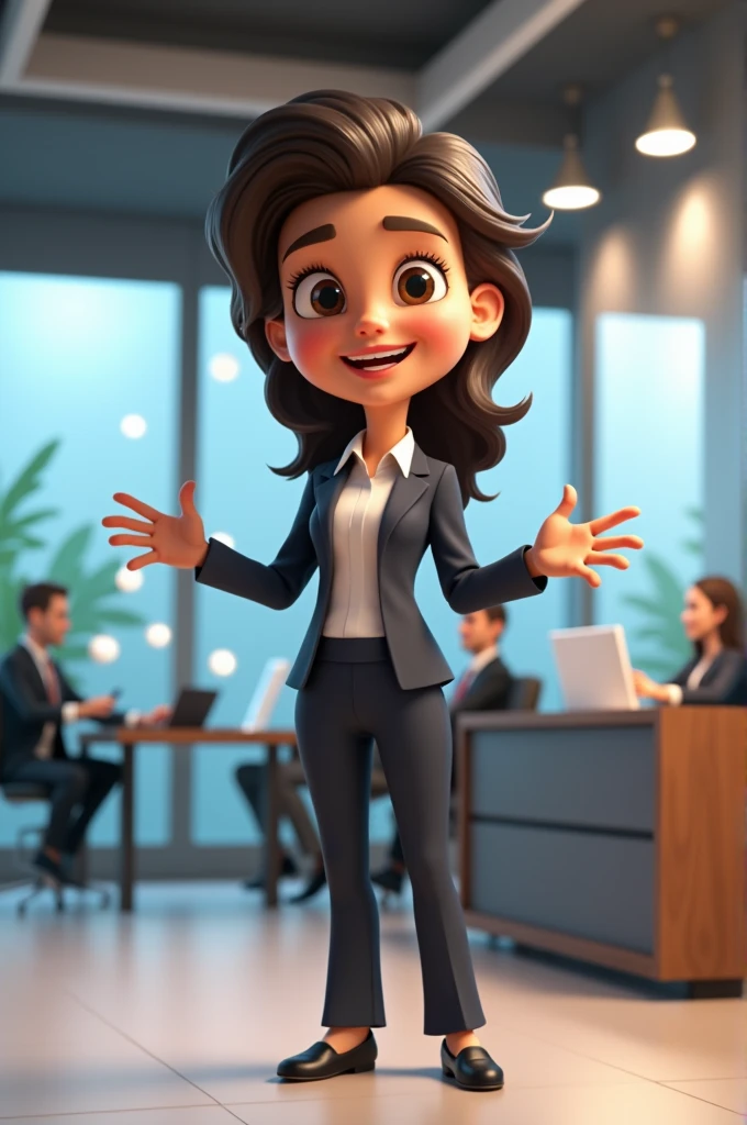 An animated character to be the mascot of the Business Management Engineering program