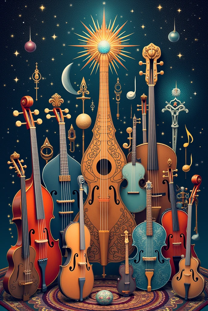 All the musical instruments in the world 