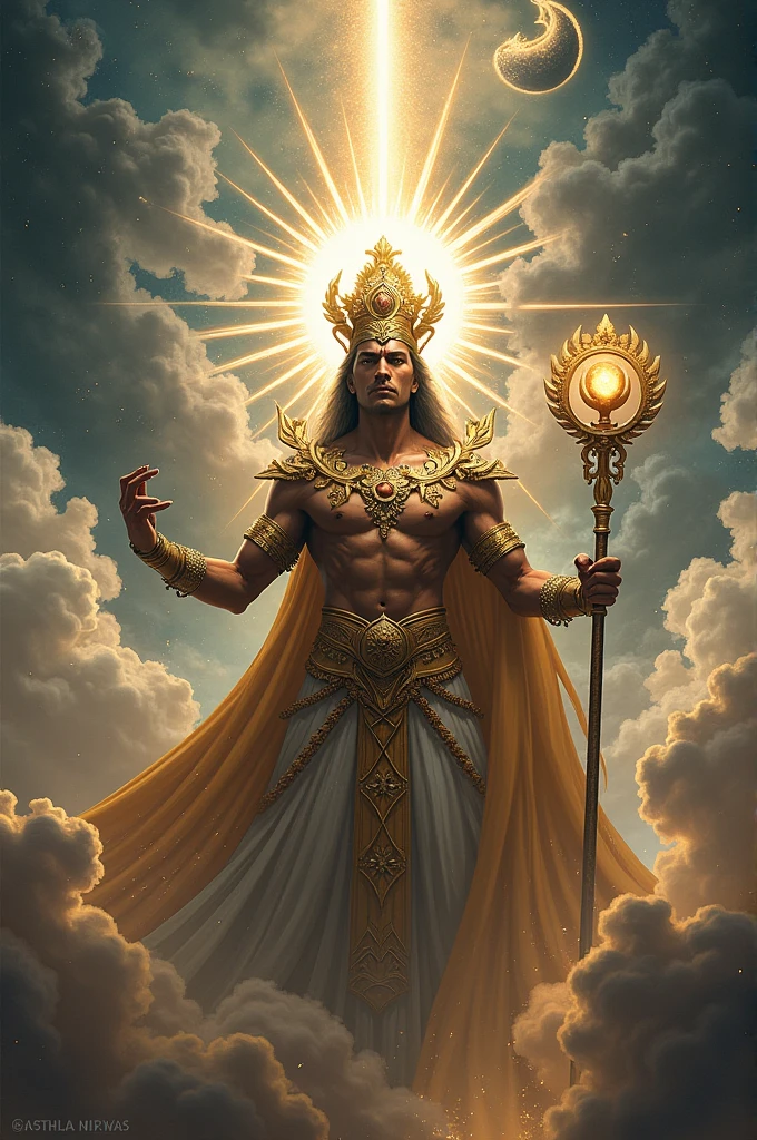 Draw a filipino mythology which is bathala