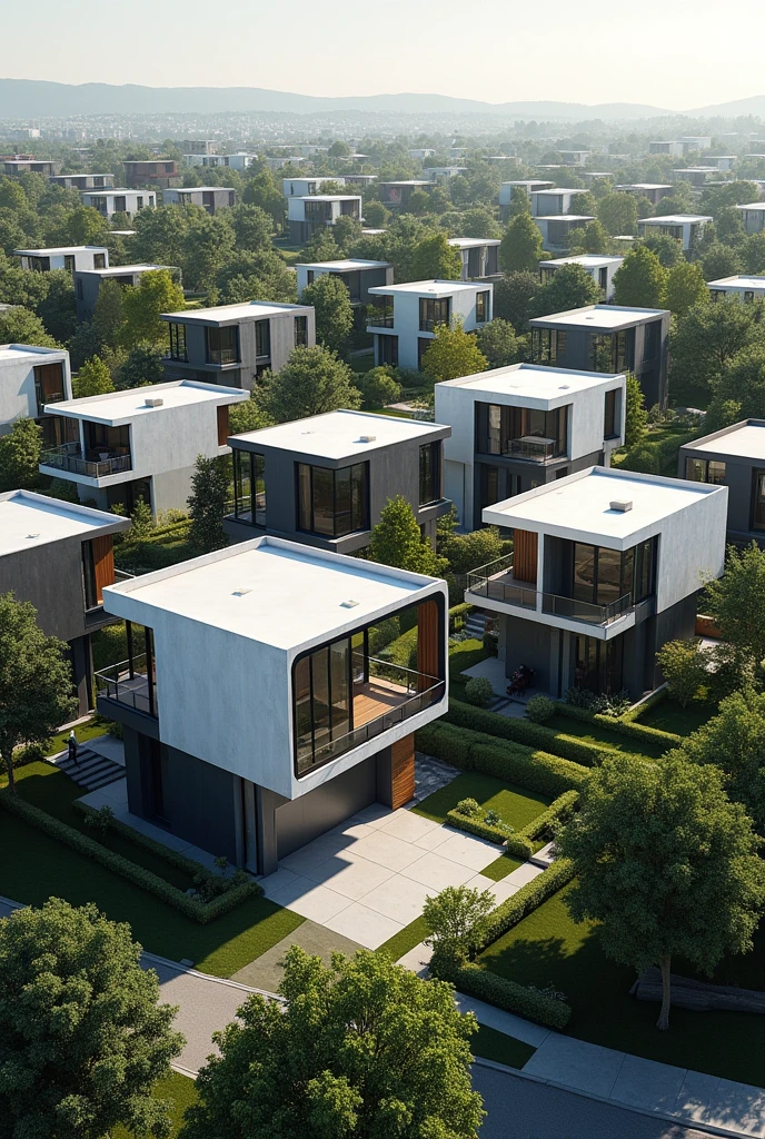 modern houses area