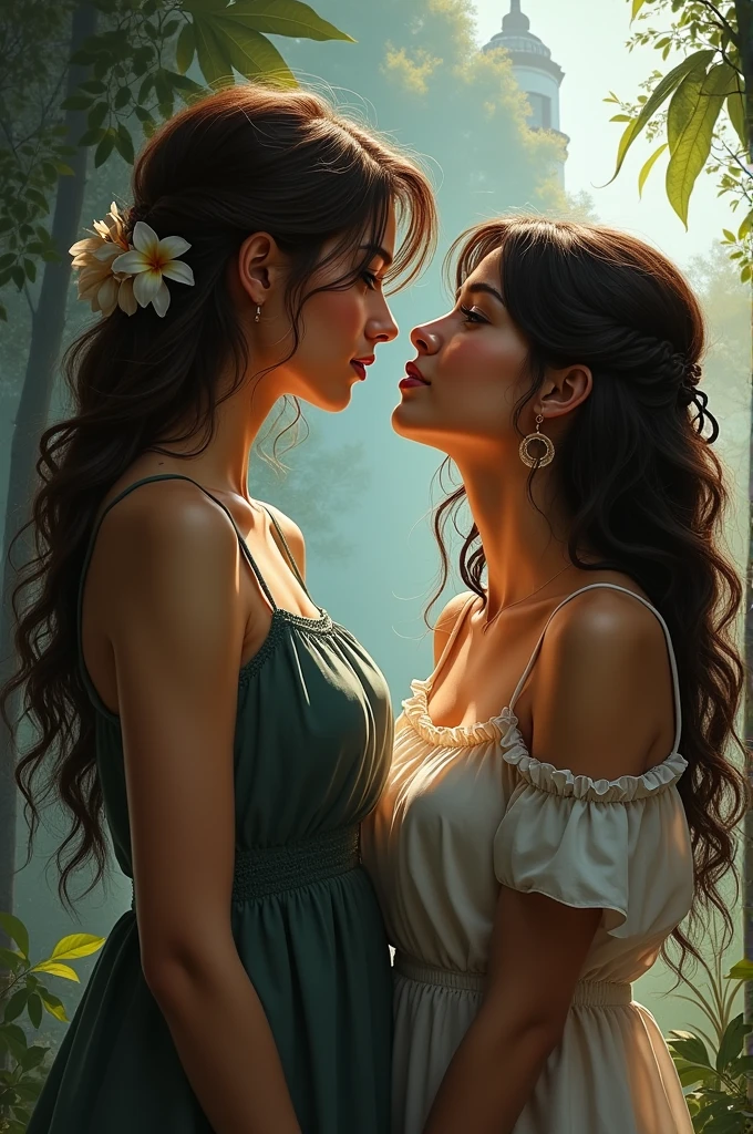 2 women