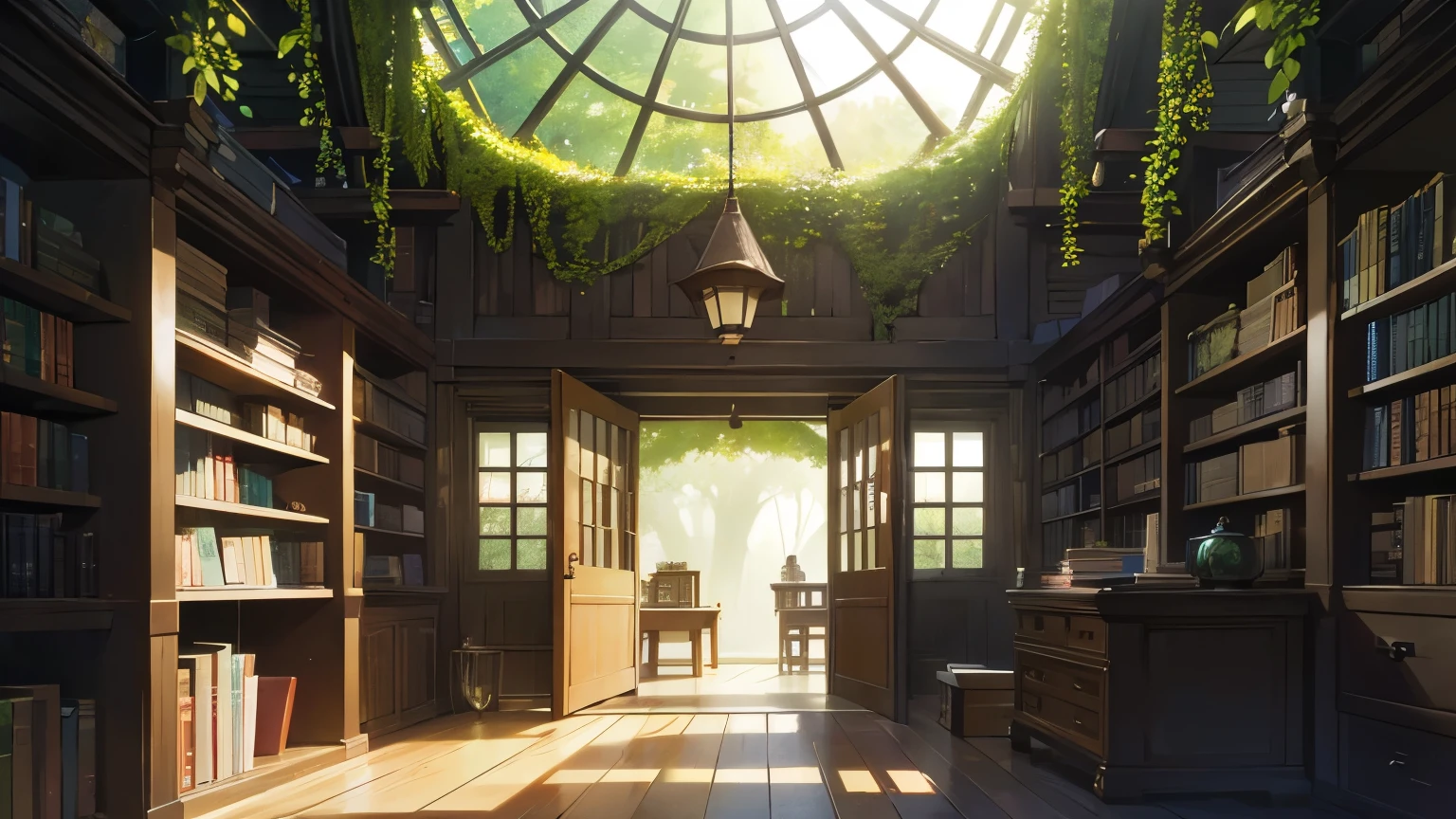 Imagine。Towering deep in the forest、Huge ancient trees that are thousands of years old。Inside its trunk is a treasure trove of elven knowledge.、「House of Quiet Wisdom」It is a library called。
As soon as you step inside the entrance、The scent of wood and old paper wafts through the air.、The gentle light of dusk warmly envelopes the interior.。The shelves are lined with old elven books and scrolls.、Each book holds a long story of history.。
The floor is made of smooth wooden planks.、When you walk, a faint sound is heard.。The ceiling is high、Lanterns are arranged like a starry sky、It emits a gentle light。The stained glass partially embedded in the wall、Insert colors that change with time、It gives the whole library a mysterious atmosphere.。
The elves、I quietly browse the shelves, enjoying each interesting topic and research.。A wooden desk with an open book and a pot of herbal tea、It serves as a place to relax between reading sessions.。
sometimes、From the window, I can hear the birds chirping and the rustling of leaves.、This space, in harmony with nature, brings even more comfort.。
This prompt is、「House of Quiet Wisdom」Calm your mind with、It depicts a scene that gives a glimpse into the wisdom of the elves.。