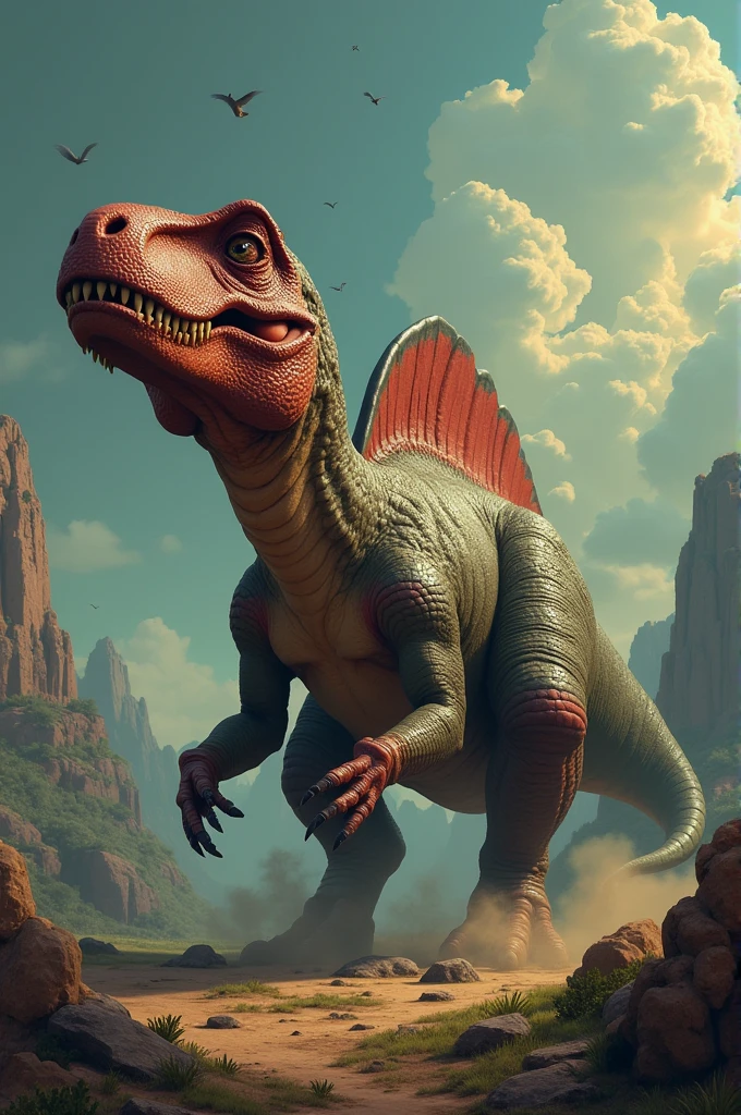 Steam Dinosaur