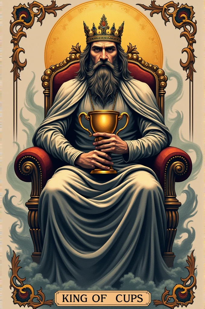 King of Cups Tattoo for Men