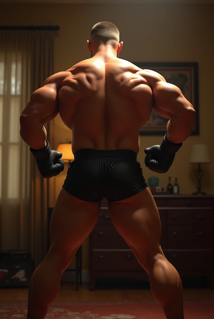 man,boxer,muscular,gay sexual position:captain,Big Butt,huge bulk
