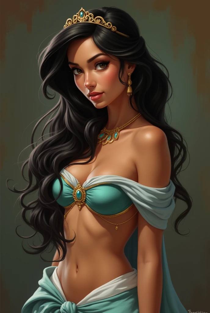 Stunning Princess Jasmine Nude