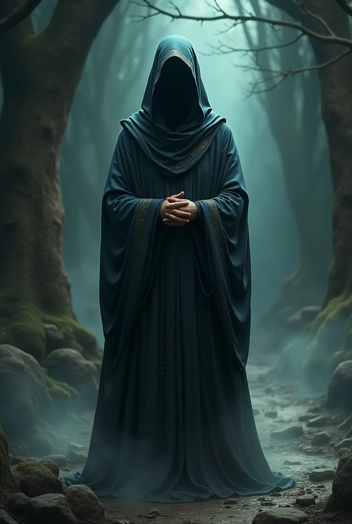 A wizard in simple robes