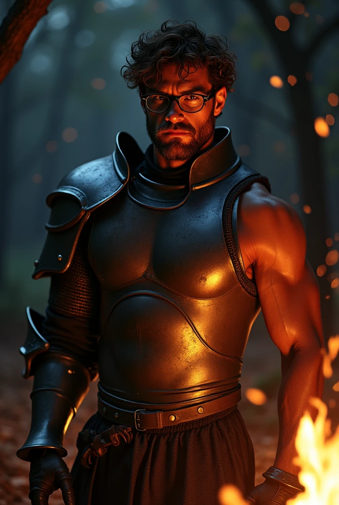Gay porn hit sexy.math teacher netdy geeky skinny bodybuilder in armor knight. Nigt . Bonfire. Hot posing . Big muscle pecs. Want to get fucked. Sexy face. Old. Hairy. Oily skin. Sweat. Glasses. Age 45.old. hairy. Happy