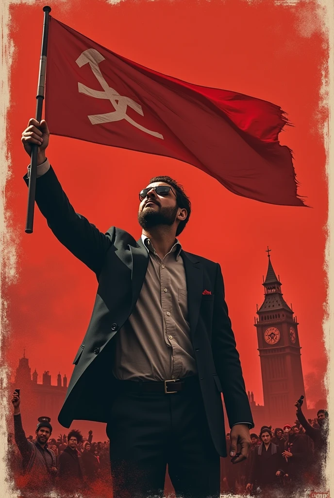 Socialist communist leftist person.