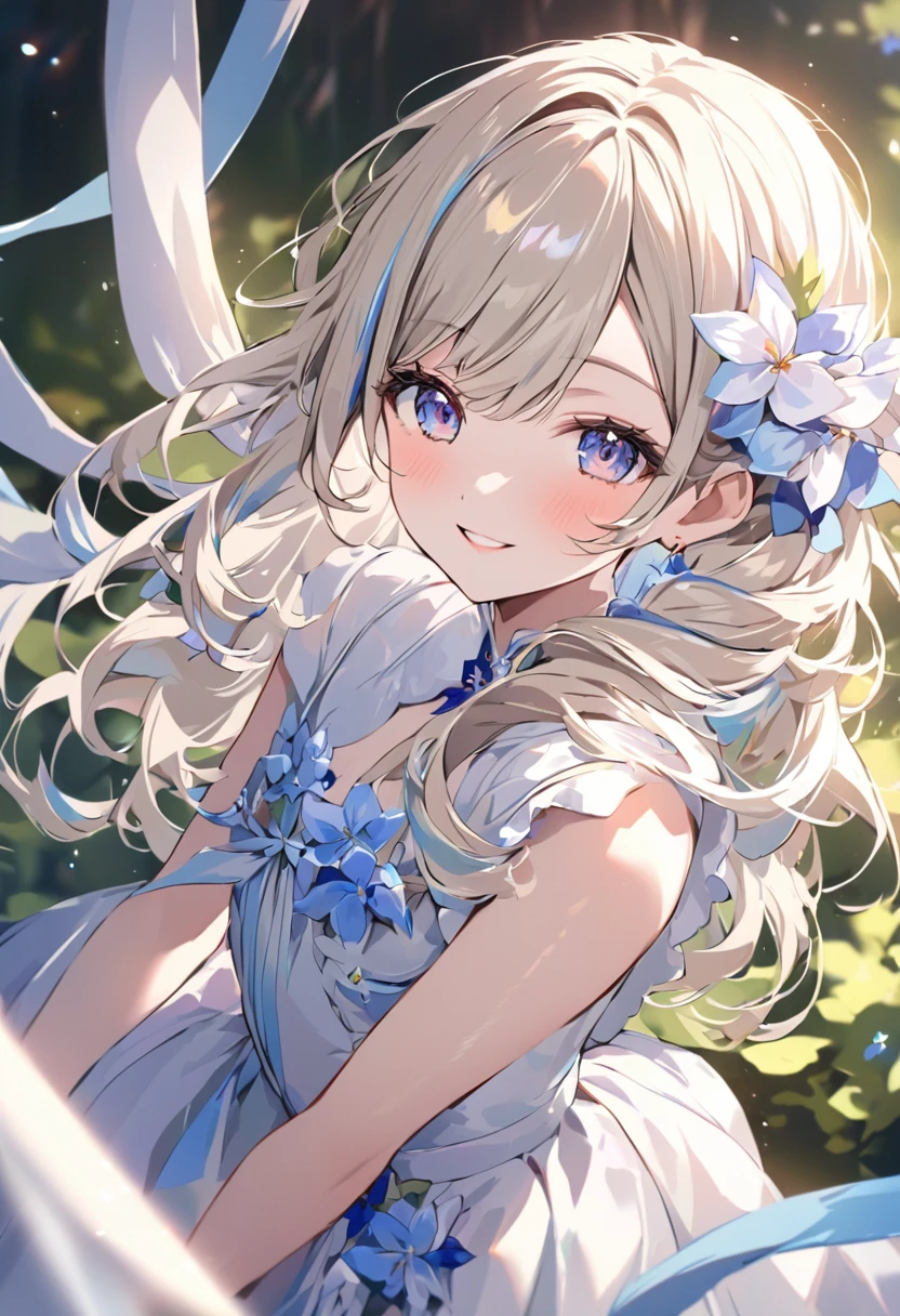 Beautiful silky skin,Smile in the middle,Unparalleled beauty,Extraordinary sexy beauty,beautifully優しく明るい表情,Sexy and refreshing look,A perfect beautiful pretty face is hidden by shiny blonde silky hair,Beautiful light blue hair,very cute、beautifully、Young model-like woman, Such a perfect and beautiful pretty face,beautifullyて可愛い澄んだ目