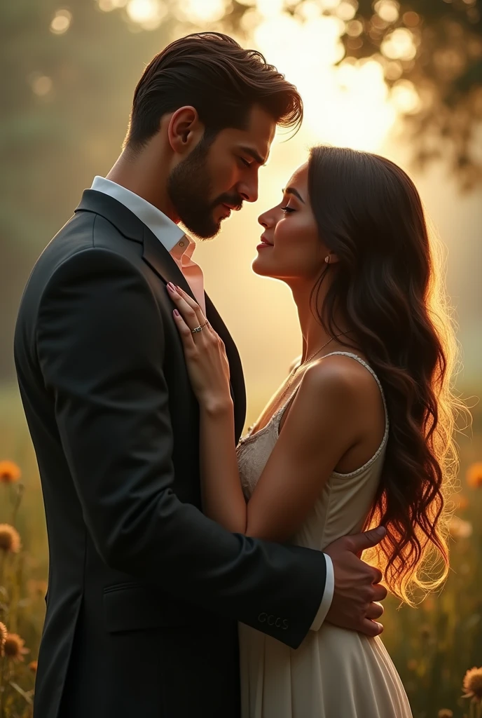 a sigma man in love with his girlfriend