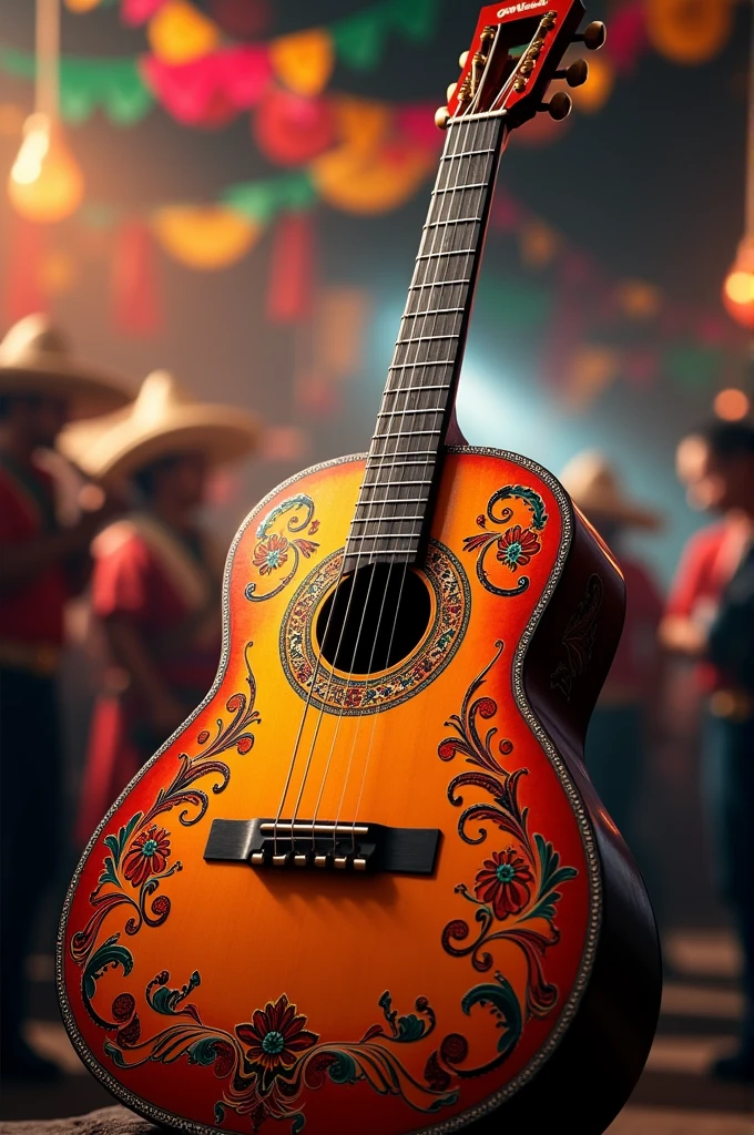 I am the mariachi guitar that plays at all your parties in Mexico , The message I want to say is that Mexican music is real. ,my real 48k style uses the rule of thirds