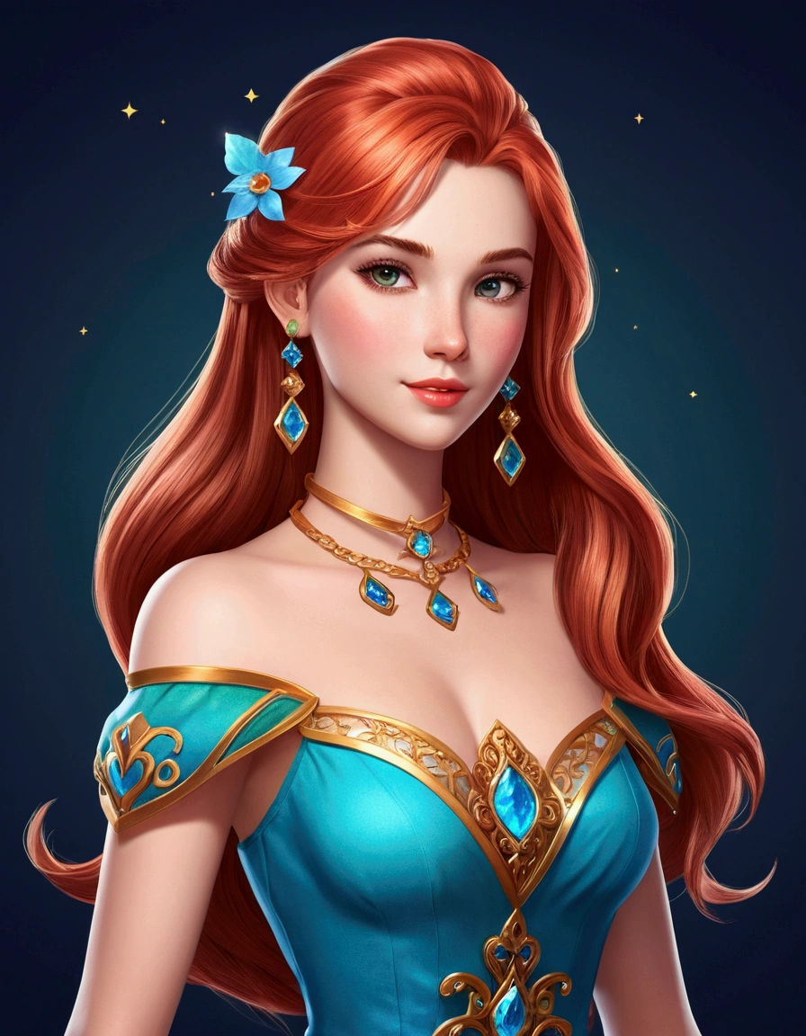 Beauty girl character game