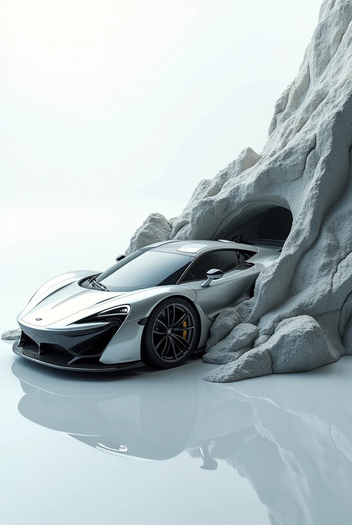 Stone create to car