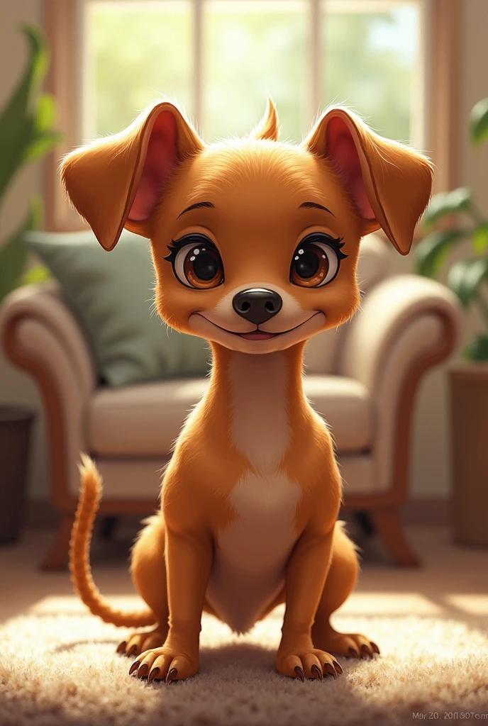 Dachshund crossed with Chihuahua