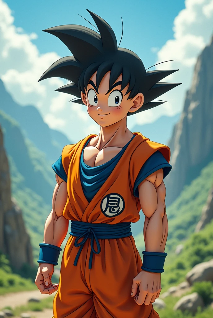 Goku real live action version with down syndrome 
