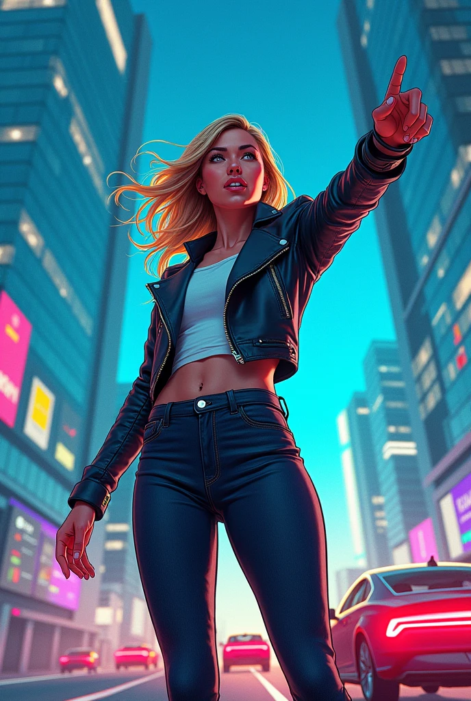 The comic ends with a call to action. Sara, with a leader pose, encourages the reader to be part of the Electric Revolution.