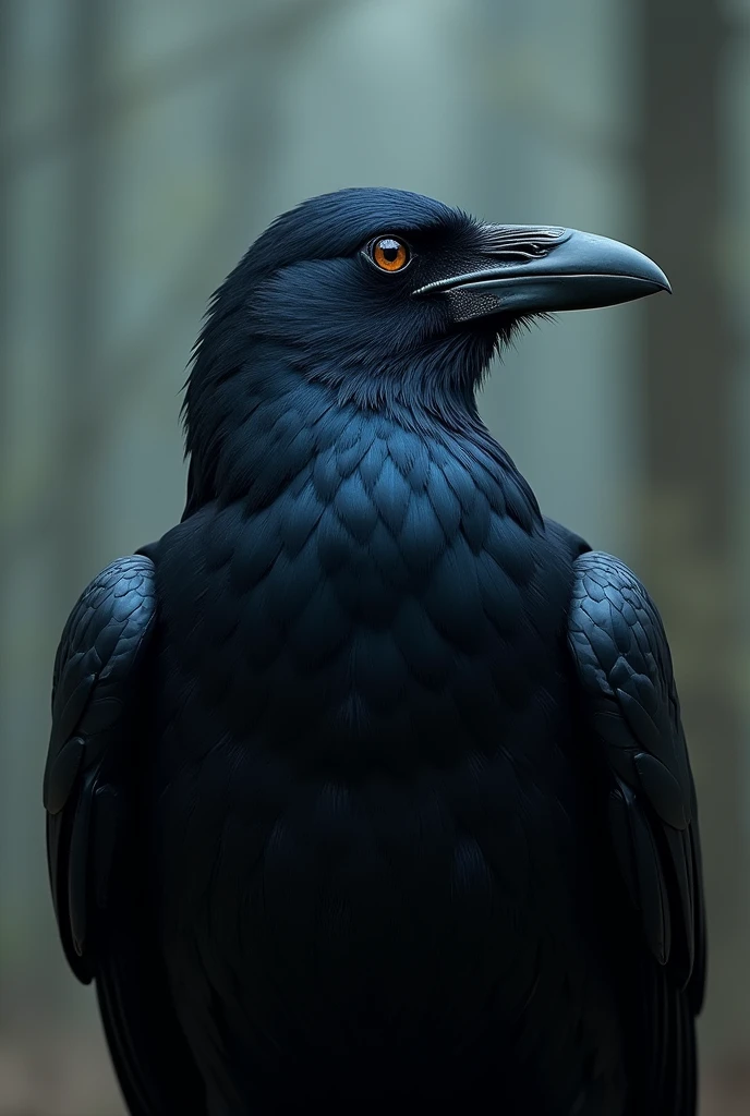 A stunning image of crow 