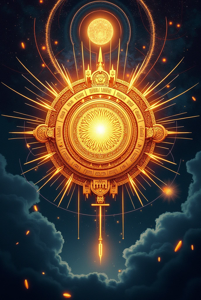 image of the fifth Aztec sun