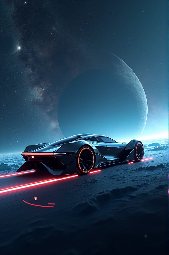 Create a next-generation car, top of the galaxy