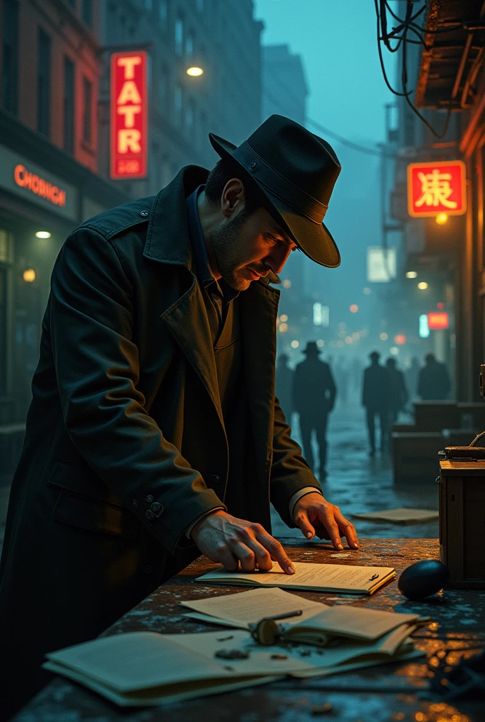 Detective discovers the truth