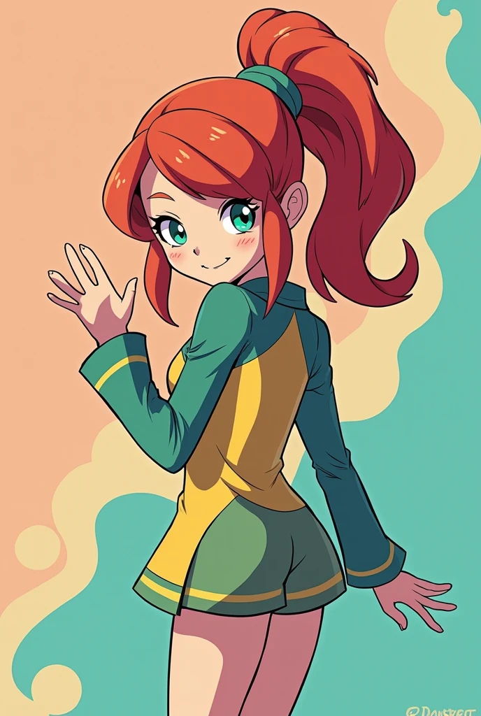 「orange!」 female pokemon character ,misty (cabello orange,green eyes, side collection) Cute cursive logo design, correct spelling, sharp focus, vivid colors, pop, modern, sophisticated and eccentric, full of vitality, Dynamic, minimalist, high quality, detailed, (Best Quality,4k,8k,High resolution,masterpiece:1.2), ultra-detailed, (realist,photorealist,photo-realist:1.37) 