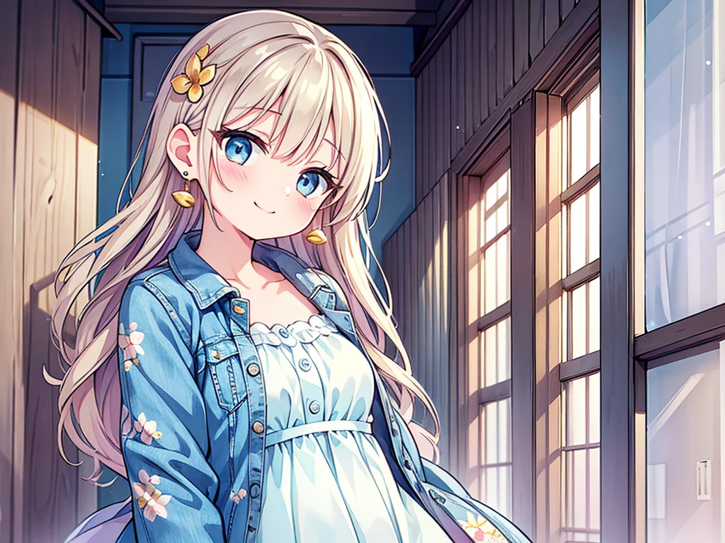 ((best quality, high resolution)), (delicate illustration), (pastelcolor style illustration:0.7), (watercolor style illustration:0.4), ((beautiful:1.3)), 4k,
((3 beautiful woman)), (shy), smile, asymmetry hair, hair ornaments, earrings, (Floral sundress with a denim jacket.), small present box,
, ((cowboy shot:1.3)), nsfw:1.5