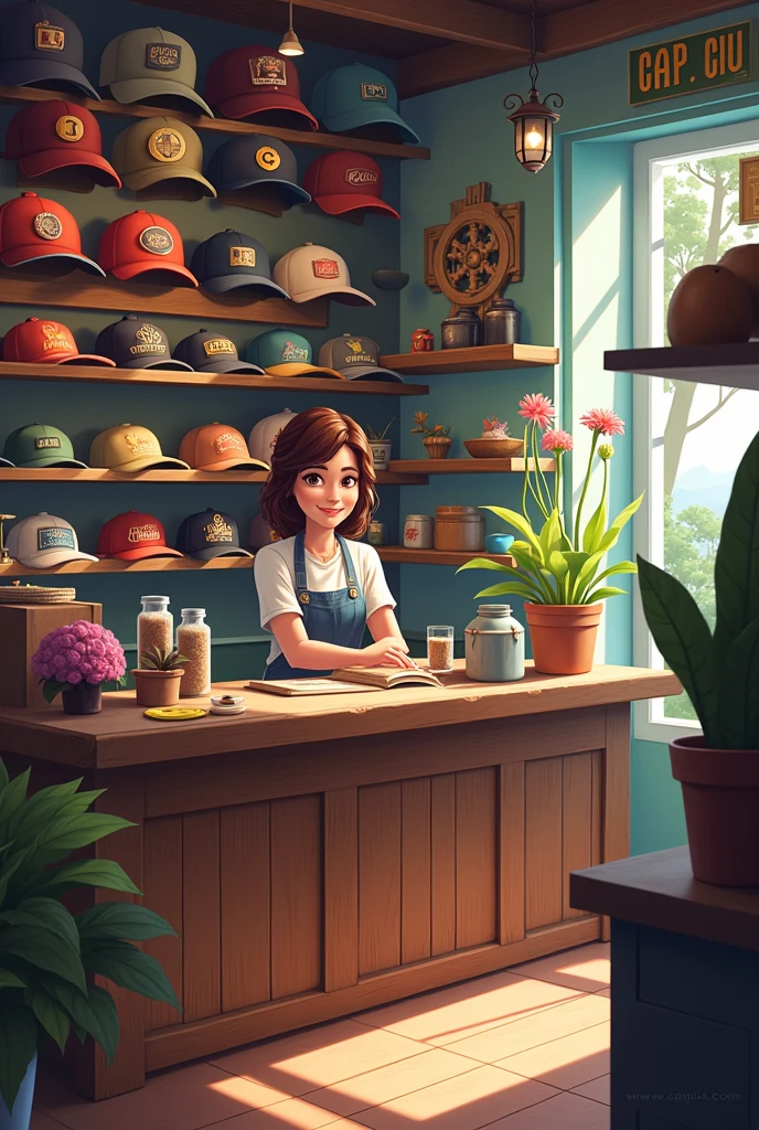 An image for a cap shop called barquicaps
