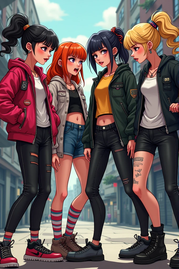 4 brat girls