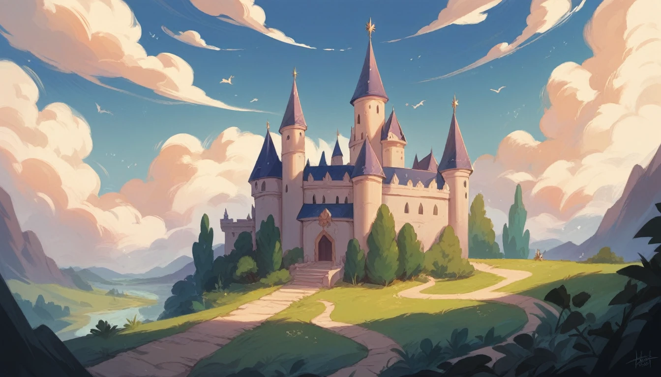 The floating sensation of Laputa: Castle in the Sky