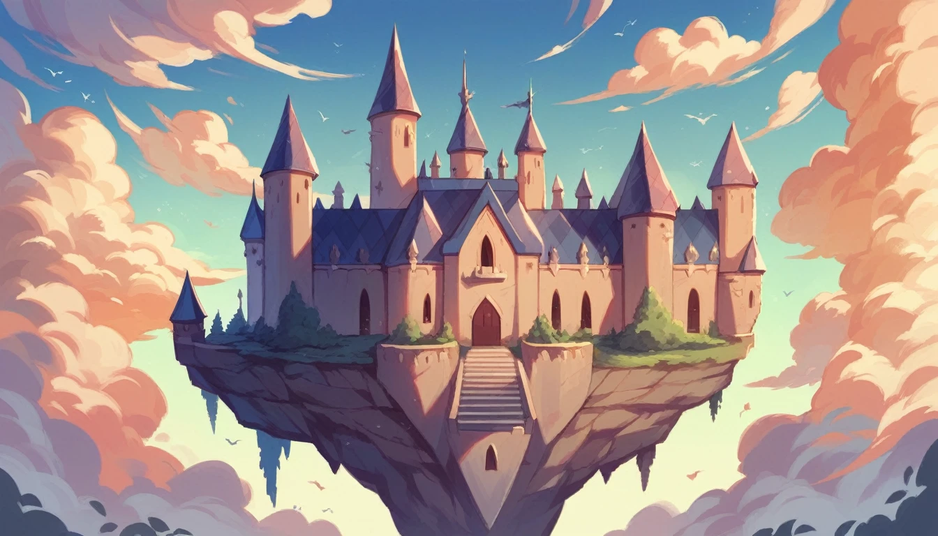 The floating sensation of Laputa: Castle in the Sky