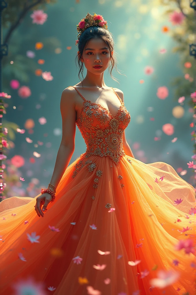 Allu arjun in girl dress